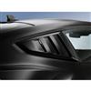 2024-26 Mustang Air Design Quarter Window Louvers  - Gloss Black