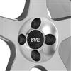 1979-93 Mustang SVE 4 Lug 03 Cobra Wheel - 17x8  - Machined