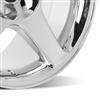 1979-93 Mustang SVE 4 Lug 03 Cobra Wheel Kit - 17x8/10  - Chrome