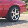 1979-93 Mustang SVE 4 Lug 03 Cobra Wheel Kit - 17x8/10  - Machined