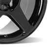 1979-93 Mustang SVE 4 Lug 03 Cobra Wheel & Nitto Tire Kit  - 17x8/9  - Black