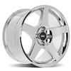 1979-93 Mustang SVE 4 Lug 03 Cobra Wheel & Nitto Tire Kit - 17x8  - Chrome