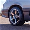 1979-93 Mustang SVE 4 Lug 03 Cobra Wheel & Sumitomo Tire Kit - 17x8/9  - Chrome