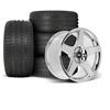 1979-93 Mustang SVE 4 Lug 03 Cobra Wheel & Sumitomo Tire Kit - 17x8/9  - Chrome