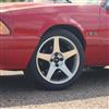 1979-93 Mustang SVE 4 Lug 03 Cobra Wheel & Sumitomo Tire Kit - 17x8/9  - Machined