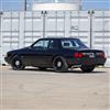 1979-1993 Mustang 4 Lug 10-Hole Wheel Kit - 17x8/9 - Black
