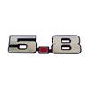 1979-95 Mustang 5.8 Fender Emblem  - Chrome 