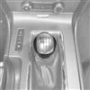 2011-14 Mustang 6-Speed Shift Knob  - Silver