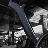 1987-93 Mustang A-pillar Trim Panels  - Black Coupe/Hatchback