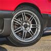 1979-93 Mustang SVE  4 Lug Anniversary Wheel & Nitto Tire Kit  - 17x9 - Anthracite