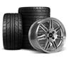 1979-93 Mustang SVE  4 Lug Anniversary Wheel & Nitto Tire Kit  - 17x9 - Anthracite