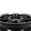 1979-93 Mustang SVE 4 Lug Anniversary Wheel & Nitto Tire Kit  - 17x9 - Black W/ Machined Lip