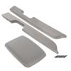 5.0 Resto Fox Body Armrest Pad Kit - Light Gray | (87-93)