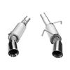 2005-10 Mustang Axle Back Exhaust Kit - Polished Tips GT/GT500