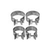 2005-10 Mustang Axle Back Exhaust Kit - Polished Tips GT/GT500