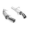 2005-10 Mustang Axle Back Exhaust Kit - Polished Tips GT/GT500