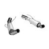 2005-10 Mustang Axle Back Exhaust Kit - Polished Tips GT/GT500