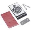 Mustang MF-Auto Designs Boosted Emblem - White w/ Black | 15-23