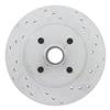 Fox Body Mustang 11" Front 4 Lug Brake Rotors | Drilled & Slotted