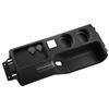 1987-93 Mustang Center Console Kit with Charging Ports  - Black