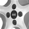 1979-93 Mustang SVE 4 Lug Cobra R Wheel & Nitto Tire Kit - 17x8 - Silver