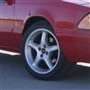 1979-93 Mustang SVE 4 Lug Cobra R Wheel & Nitto Tire Kit - 17x8 - Silver