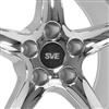 1979-93 Mustang SVE 4 Lug Cobra R Wheel & Sumitomo Tire Kit  - 17x9 - Chrome