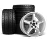 1994-04 Mustang SVE 95 Cobra R Wheel & Nitto Tire Kit  - 17x9 - Silver