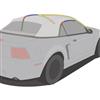 1994-04 Mustang Convertible Top Weatherstrip Kit