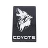 Mustang MF-Auto Designs Coyote Emblem - Black w/ White | 15-22