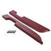 1987-1993 Mustang Fox Body Red Manual Door Armrest Pads