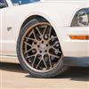 2005-14 Mustang Downforce Wheel Kit - 20x8.5/10  - Satin Bronze