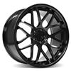 2015-23 Mustang Downforce Wheel & Nitto Tire Kit  - 20x8.5/10 - Gloss Black