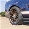 2005-14 Mustang Downforce Wheel & Nitto Tire Kit  - 20x8.5/10 - Satin Bronze
