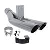 1979-85 Mustang Dual Exit Exhaust Tip - Polished Stainless 5.0/2.3 Turbo
