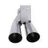 1979-85 Mustang Dual Exit Exhaust Tip - Polished Stainless 5.0/2.3 Turbo