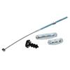 1993 Mustang Emergency Brake Cable Kit - Rear Disc Cobra