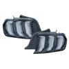 2015-2023 Mustang Clear Sequential Tail Lights - 2018 Style
