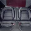 2015-2023 Mustang Factory Style Leather Seat Upholstery - Black