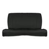 1979-93 Mustang Factory Style Sport Rear Seat Upholstery  - Black Cloth Coupe