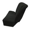 1990-1993 Mustang Factory Style Sport Rear Seat Upholstery - Black Cloth Convertible