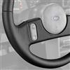 1987-89 Mustang Factory Style Steering Wheel - Cruise Control  - Black