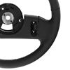 1987-89 Mustang Factory Style Steering Wheel - Cruise Control  - Black