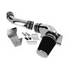 1989-93 Mustang Fenderwell Cold Air Intake Kit - Chrome 5.0