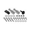 1989-93 Mustang Fenderwell Cold Air Intake Kit - Chrome 5.0