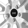 1994-04 Mustang SVE FR500 Wheel & Drag Radial Nitto Tire Kit  - 17x9/10.5 - Silver