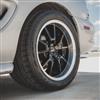 1994-04 Mustang SVE FR500 Wheel Kit - 17x9/10.5  - Black w/ Machined Lip