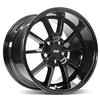 1994-04 Mustang SVE FR500 Wheel & Nitto Tire Kit - 17x9/10.5 - Gloss Black