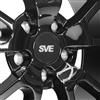 1994-04 Mustang SVE FR500 Wheel & Nitto Tire Kit - 17x9/10.5 - Gloss Black