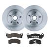 1987-93 Mustang Front 5 Lug Brake Rotor & Pad Kit - 11" 5.0